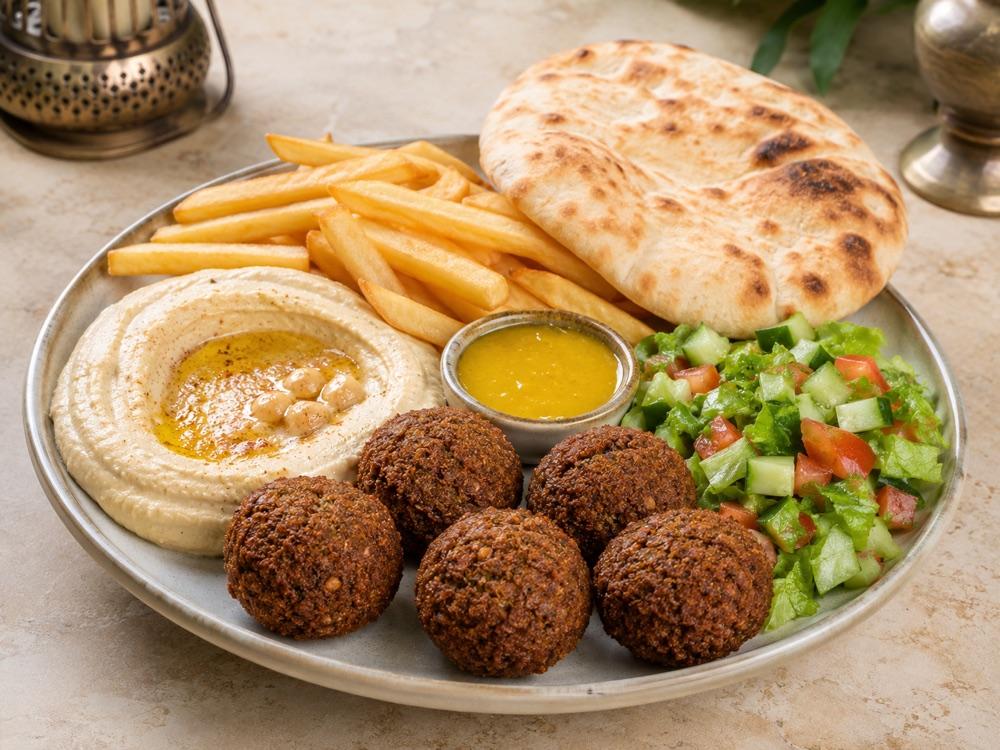 Falafel schotel