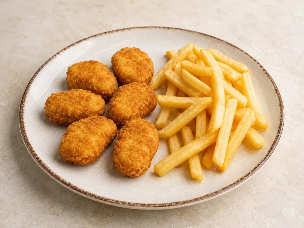 Kip nuggets met friet