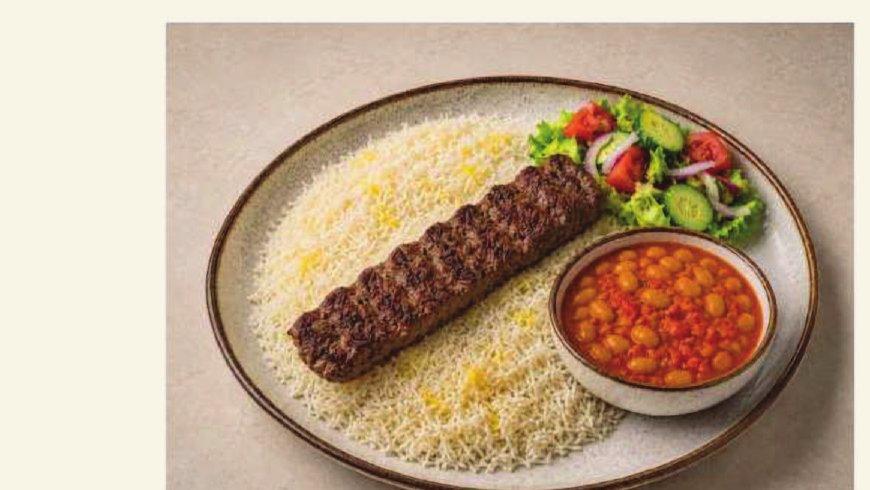 Qusi (Witte Bonen) met Kebab Irak