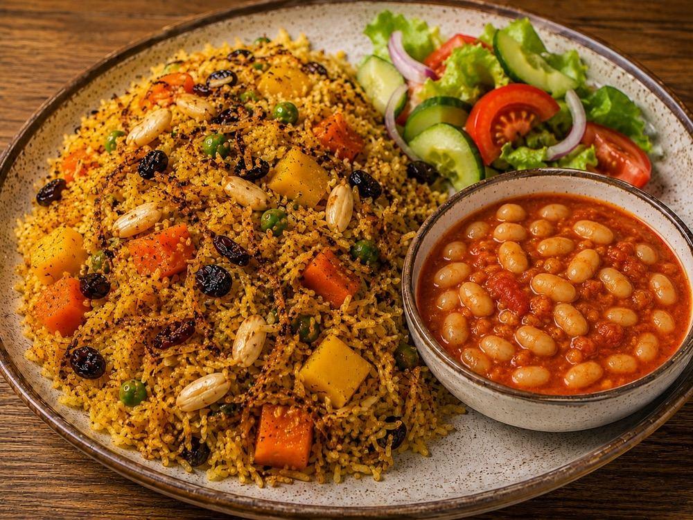 Biryani met Fasulia